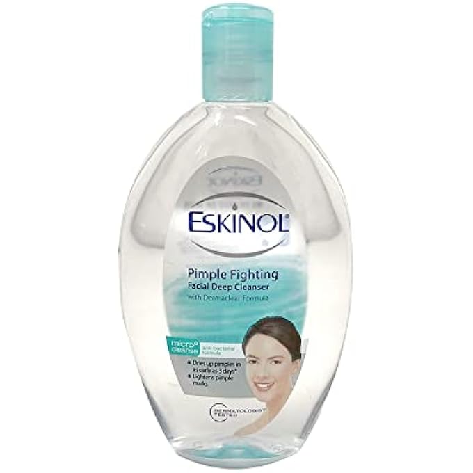 Eskinol PIMPLE FIGHTING FACIAL DEEP CLEANSER WITH ANTI-BACTERIAL FORMULA 225 ML - Image 4